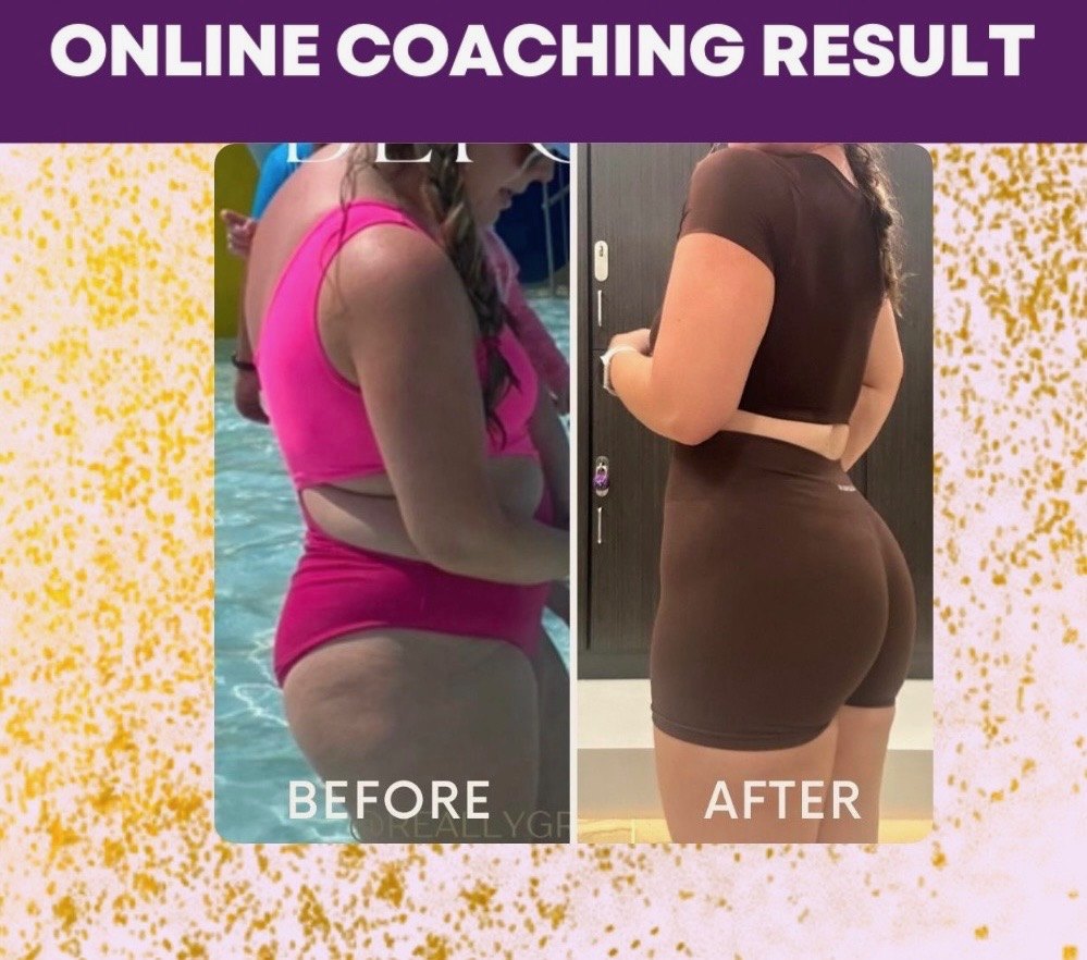 Online coaching result — Vicky Garcia Fitness